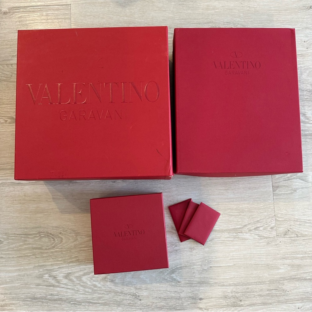 Valentino Garavani Empty Shoe Boxes